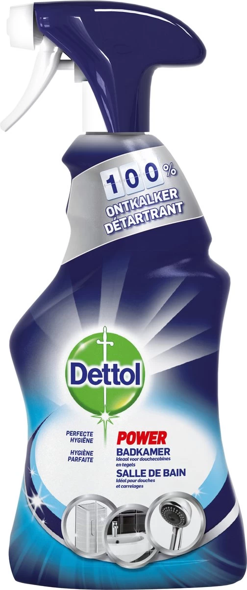 Dettol - Perfecte Hygiëne - Badkamerreiniger - Allesreiniger Spray - 6 X 500 Ml - Grootverpakking 6 Dettol - Perfecte Hygiëne - Badkamerreiniger - Allesreiniger Spray - 6 X 500 Ml - Grootverpakking - Afbeelding 4