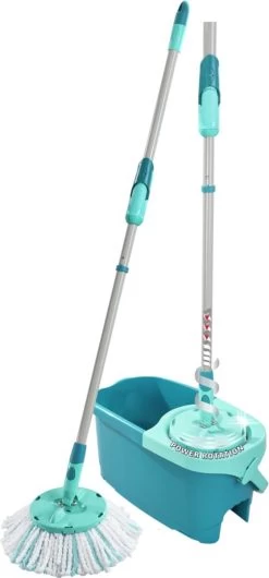 Leifheit - Clean Twist Disc Mop Ergo - Dweil Set Compleet -Schoonmaakmiddelen 559x1200