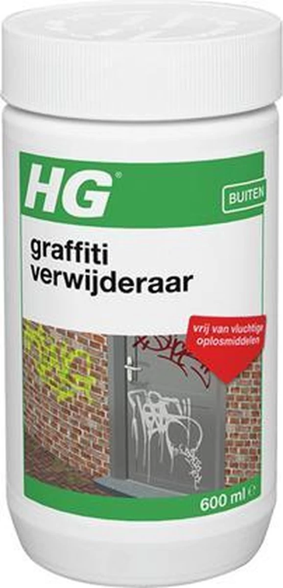 HG Graffitiverwijderaar - 600ml - Krachtig En Veilig - Biologisch Afbreekbaar 4 HG Graffitiverwijderaar - 600ml - Krachtig En Veilig - Biologisch Afbreekbaar - Afbeelding 2