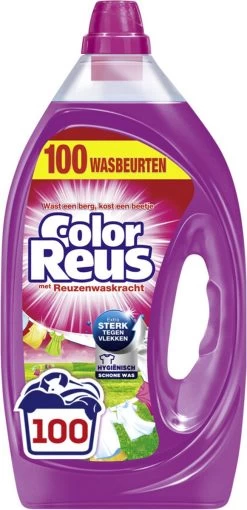2x Witte Reus Vloeibaar Wasmiddel Color Reus 5 Liter 14 2x Witte Reus Vloeibaar Wasmiddel Color Reus 5 Liter -Schoonmaakmiddelen 581x1200