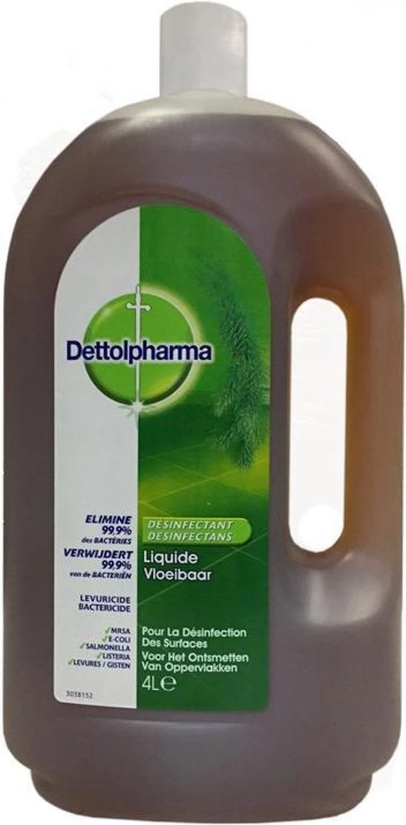 Dettolpharma 4 Liter Ontsmettingsmiddel Dettol 3 Dettolpharma 4 Liter Ontsmettingsmiddel Dettol
