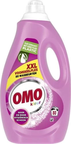 Omo Kleur Vloeibaar Wasmiddel - 80 Wasbeurten - Voordeelverpakking -Schoonmaakmiddelen 592x1200