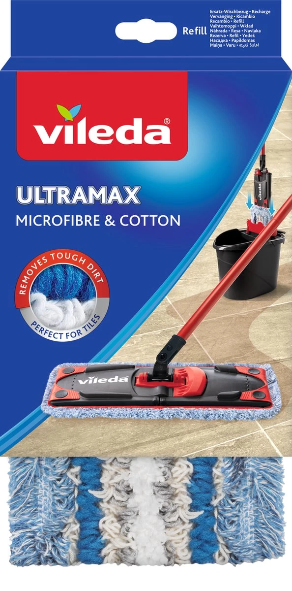Vileda UltraMax Micro&Cotton - Complete Set - Tegelvloeren 11 Vileda UltraMax Micro&Cotton - Complete Set - Tegelvloeren - Afbeelding 9