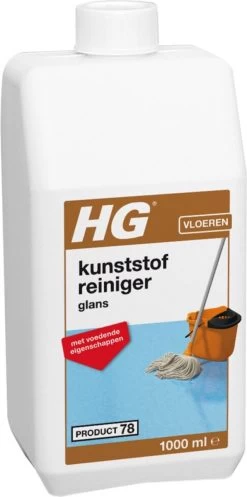 HG Kunststofreiniger Glans - Glansherstel - Geschikt Voor O.a. Pvc, Gietvloeren En Linoleum 11 HG Kunststofreiniger Glans - Glansherstel - Geschikt Voor O.a. Pvc, Gietvloeren En Linoleum -Schoonmaakmiddelen 596x1200