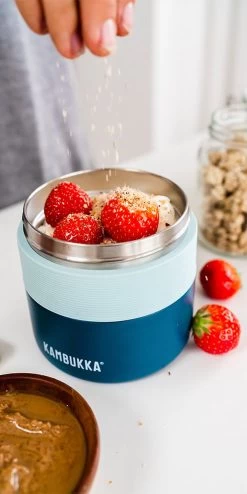 Kambukka Bora - Lunchbox - 400 Ml - Voedselcontainer Houdt 6 Uur Warm & 100 % Lekvrij - Deep Teal -Schoonmaakmiddelen 600x1200 2