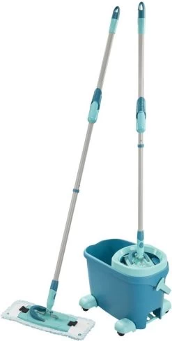 Leifheit Clean Twist M Vloerwisser Ergo Mobiel - Dweil Set Compleet Systeem Met Wieltjes - 33 Cm - 6 Liter -Schoonmaakmiddelen 608x1200
