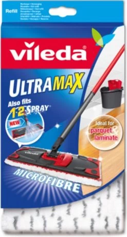 Vileda 1.2 Spray - Vloerwisser - 36cm Wisbreedte - Rood -Schoonmaakmiddelen 641x1200 1