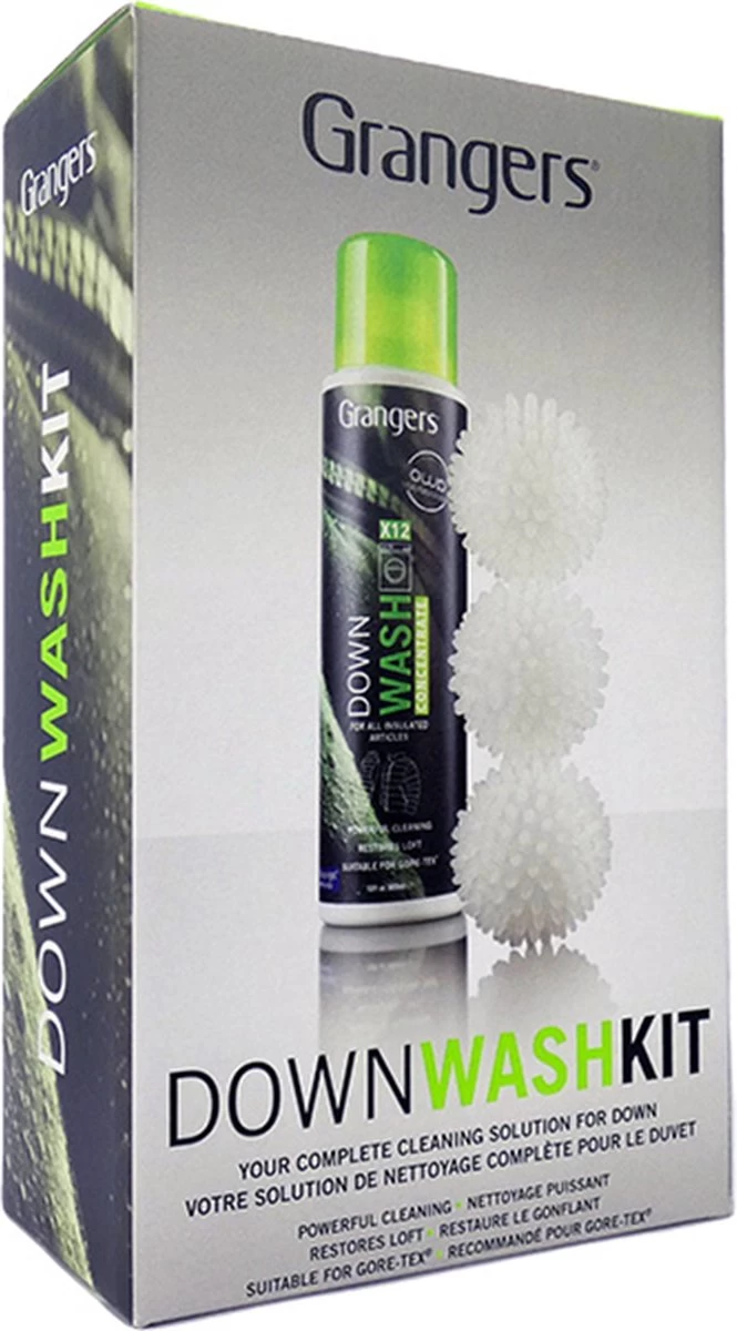 Granger's Grangers Down Wash Kit - Wasmiddel Dons - Donswassen 3 Granger's Grangers Down Wash Kit - Wasmiddel Dons - Donswassen