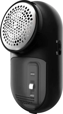 Lifeproducts Oplaadbare Pluizenverwijderaar - Elektrische Kledingontpluizer Met Antistatische Pluizenborstel - Oplaadbaar - Pluizendief Inclusief 3 Extra Mesjes - Zwart