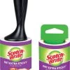 Scotch Brite Lint Roller, Extra Adhesive For Animal Hair, 48 Sheets