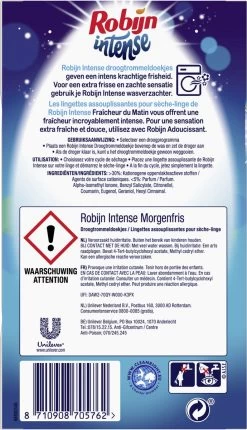 Robijn Droogtrommeldoekjes Intense 20 Stuks -Schoonmaakmiddelen 690x1200 1