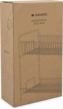 Navaris Stalen Kruidenrekje 2 Laags - Kruidenrek Staand - Rek Voor Kruidenpotjes En Glaasjes - Multifunctionele Organizer Voor Keuken En Badkamer 17 Navaris Stalen Kruidenrekje 2 Laags - Kruidenrek Staand - Rek Voor Kruidenpotjes En Glaasjes - Multifunctionele Organizer Voor Keuken En Badkamer -Schoonmaakmiddelen 690x1200 4