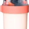 Lock&Lock Yoghurtbeker - Yoghurt Beker To Go - Muesli Beker To Go - Lunchpot - Lunchbeker - Medium - 560 Ml + 310 Ml - Roze -Schoonmaakmiddelen 696x1200 1