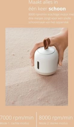 Cluffert® Pluizenverwijderaar - Duurzame Pluizentondeuse Met Zaklamp - Ontpluizer -Schoonmaakmiddelen 699x1200