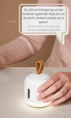 Cluffert® Pluizenverwijderaar - Duurzame Pluizentondeuse Met Zaklamp - Ontpluizer -Schoonmaakmiddelen 723x1200 2
