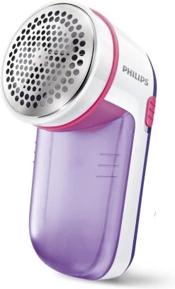 Philips Ontpiller - Verwijdert Stofpluisjes - Geschikt Voor Alle Kledingstukken - Groot Mesoppervlak - 3 Maasgrootten - In Hoogte Verstelbaar Kapje - Inclusief 2 AA-batterijen - GC026/00 -Schoonmaakmiddelen 728x1200 1