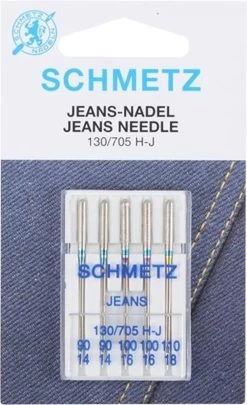 Schmetz Naaimachinenaalden Jeans Assortiment 90 90 100 100 110