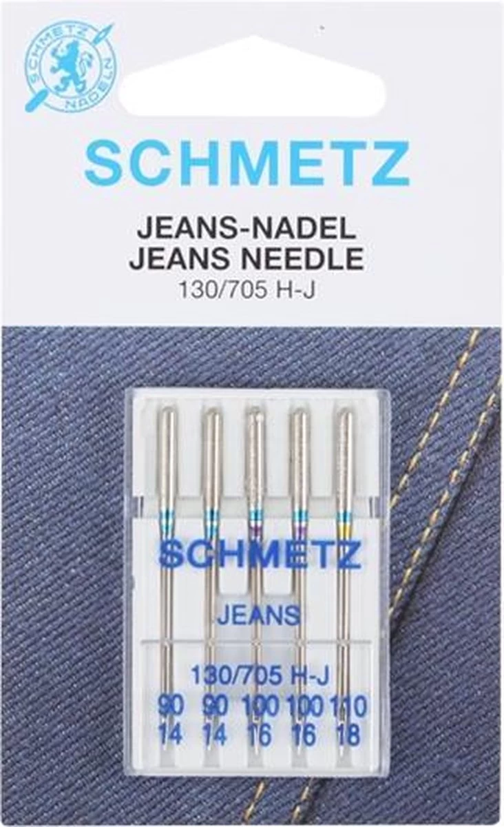 Schmetz Naaimachinenaalden Jeans Assortiment 90 90 100 100 110 3 Schmetz Naaimachinenaalden Jeans Assortiment 90 90 100 100 110