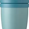 Mepal – Isoleer Lunchpot Ellipse – Houdt Je Eten 6-8 Uur Warm En 12 Uur Koud – Nordic Green – 2 Compartimenten – Soep Beker To Go – Yoghurt Beker Muesli - Thermos Lunchbox