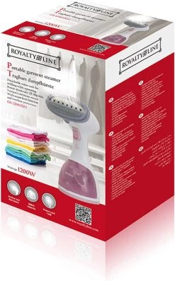 Royalty Line - Handheld Kledingstomer - Handstomer Kleding - Garment Steamer - 1200W - Roze 14 Royalty Line - Handheld Kledingstomer - Handstomer Kleding - Garment Steamer - 1200W - Roze -Schoonmaakmiddelen 746x1200 4