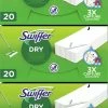 Swiffer Vloerreiniger Droge Vloerdoekjes - Voordeelverpakking 3 X 20 Navullingen -Schoonmaakmiddelen 759x1200
