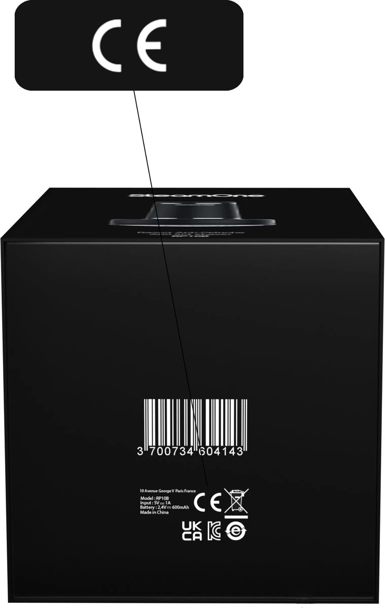 SteamOne RP10B Pluizenverwijderaar - Zwart - Oplaadbaar 9 SteamOne RP10B Pluizenverwijderaar - Zwart - Oplaadbaar - Afbeelding 7