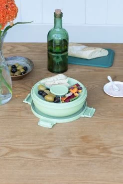 Brabantia Make & Take Salade Lunchbox - 1,3 L - Kunststof - Jade Green -Schoonmaakmiddelen 800x1200 22