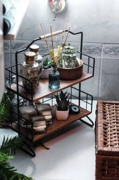 Metalen Keuken Etagere 2 Laags Van Naturn Living | Keuken Opbergrek | Kruidenpotjes Rek | Kruiden Organizer | Keuken Rek Specerijen | Mat Zwart -Schoonmaakmiddelen 800x1200 26