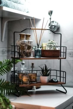 Metalen Keuken Etagere 2 Laags Van Naturn Living | Keuken Opbergrek | Kruidenpotjes Rek | Kruiden Organizer | Keuken Rek Specerijen | Mat Zwart -Schoonmaakmiddelen 800x1200 29