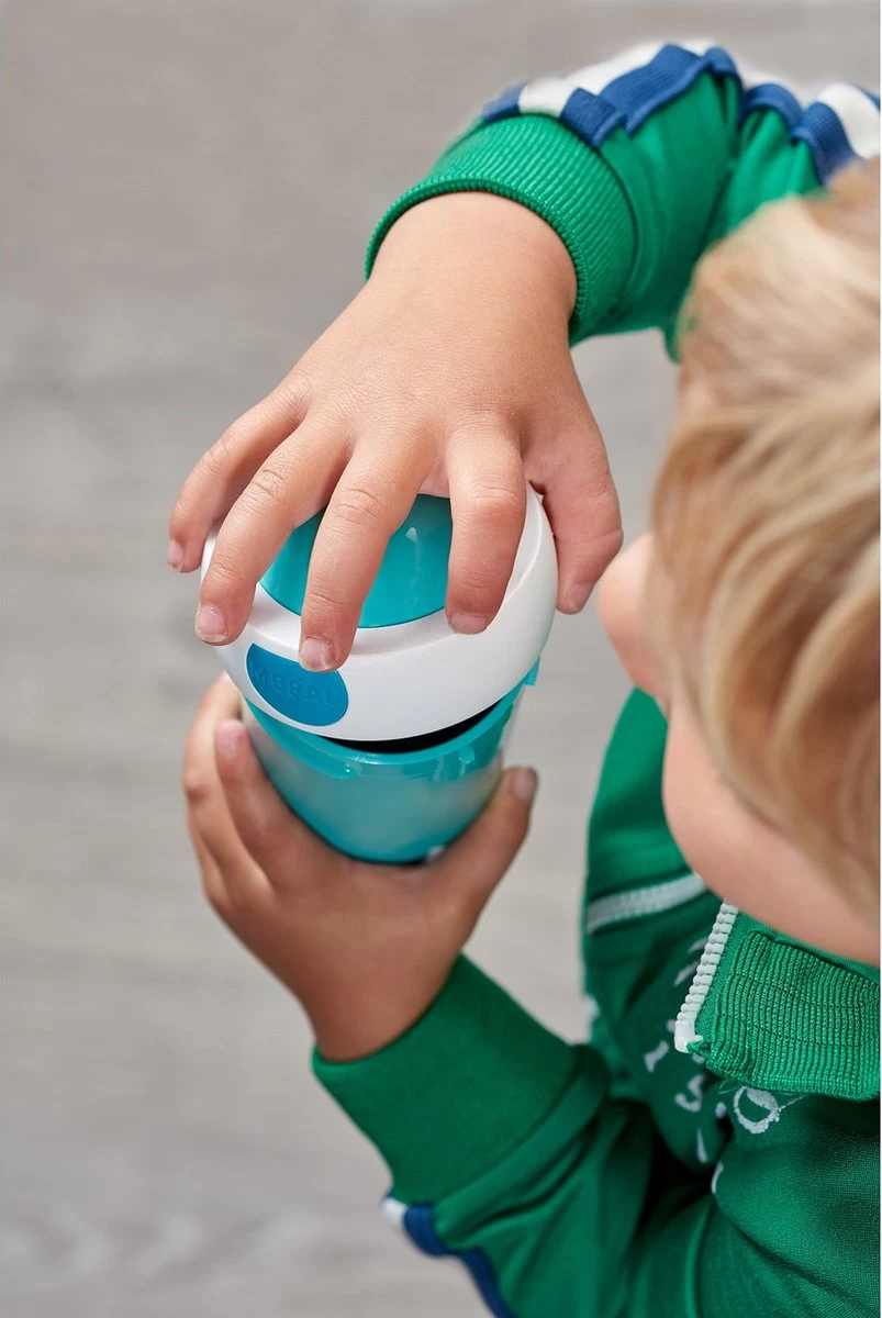 Mepal – Lunchset Campus (sb + Lb) – Schoolbeker En Broodtrommel Voor Kinderen – Turquoise – Bento Box - Lekvrij 10 Mepal – Lunchset Campus (sb + Lb) – Schoolbeker En Broodtrommel Voor Kinderen – Turquoise – Bento Box - Lekvrij - Afbeelding 8