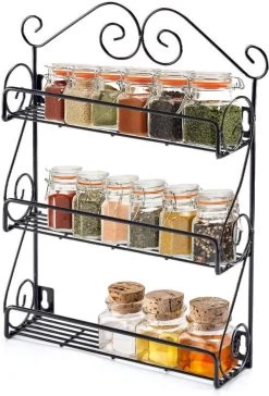 KitchenBrothers Kruidenrek - Staand En Ophangbaar - Voor 21 Potjes - 3 Laags - Metaal 13 KitchenBrothers Kruidenrek - Staand En Ophangbaar - Voor 21 Potjes - 3 Laags - Metaal -Schoonmaakmiddelen 814x1200 4