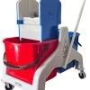 Mopwagen | 2 Emmers 18Liter| Kunststof| Inclusief Wringpers 2 Mopwagen | 2 Emmers 18Liter| Kunststof| Inclusief Wringpers -Schoonmaakmiddelen 820x1200