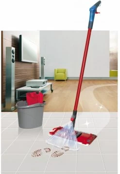 Vileda 1.2 Spray - Vloerwisser - 36cm Wisbreedte - Rood -Schoonmaakmiddelen 825x1200