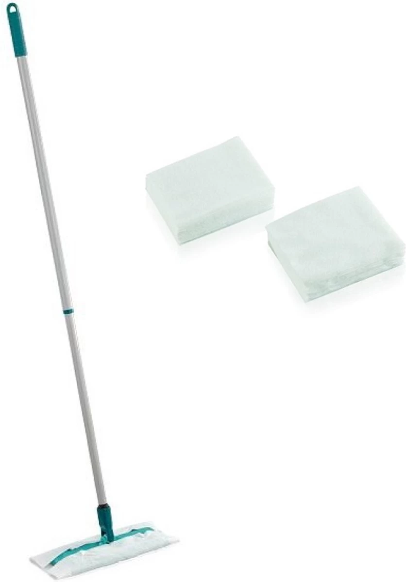 Leifheit Clean & Away Vloerwisser S Met Telescoopsteel - 80 - 132 Cm Steellengte - 25 Cm Veegbreedte 7 Leifheit Clean & Away Vloerwisser S Met Telescoopsteel - 80 - 132 Cm Steellengte - 25 Cm Veegbreedte - Afbeelding 5