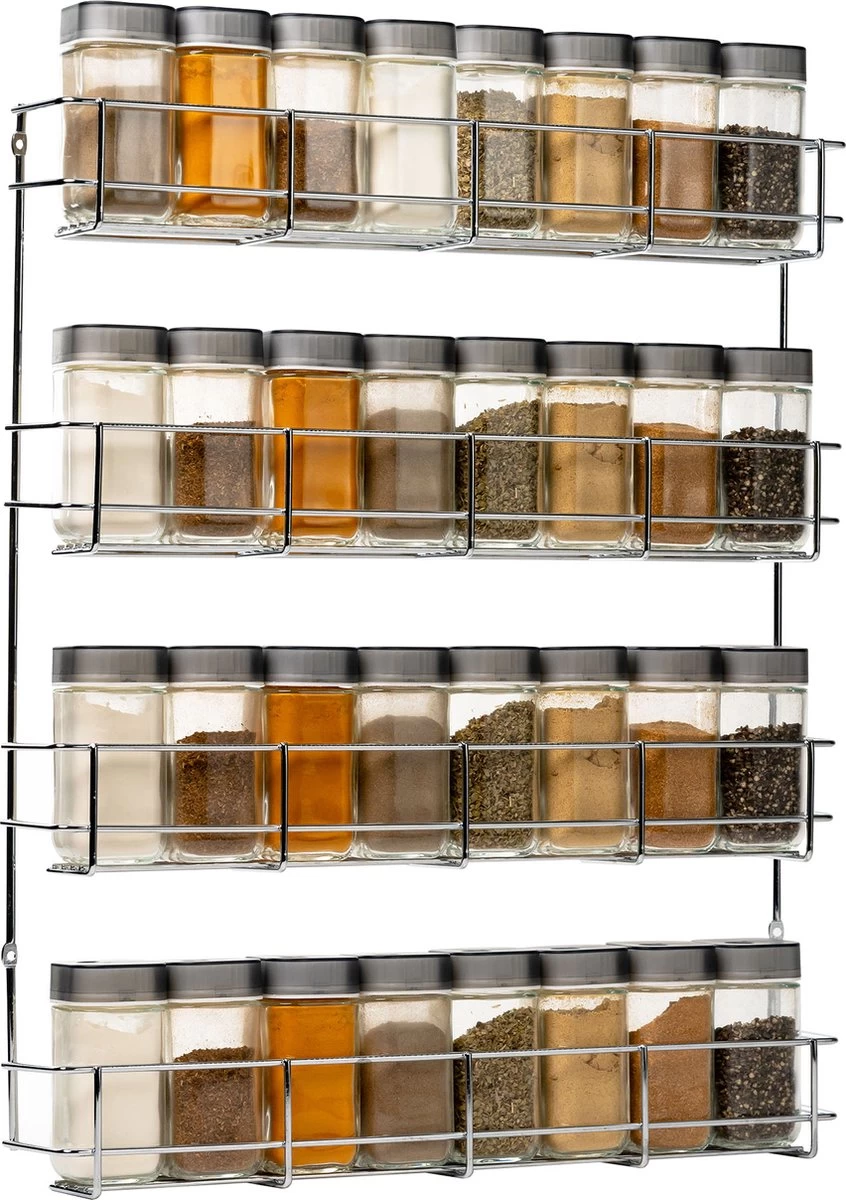 Merkloos Coninx Kruidenrek KR3000 - Ophangbaar - 32 Kruidenpotjes - 4 Laags 7 Merkloos Coninx Kruidenrek KR3000 - Ophangbaar - 32 Kruidenpotjes - 4 Laags - Afbeelding 5