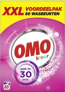Omo Kleur XXL Waspoeder Voor De Gekleurde Was - 80 Wasbeurten 18 Omo Kleur XXL Waspoeder Voor De Gekleurde Was - 80 Wasbeurten -Schoonmaakmiddelen 850x1200 1