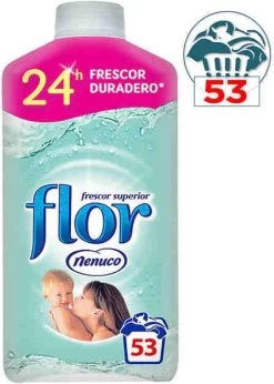 Merkloos Flor Wasverzachter - Nenuco 1100ml / 50 Wasbeurten 6 Merkloos Flor Wasverzachter - Nenuco 1100ml / 50 Wasbeurten -Schoonmaakmiddelen 856x1200 1
