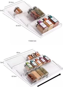 Merkloos Kruidenrek Voor Lade - Kruidenorganizer - Keukenlade Organiser - Kruidenrek Lade - Kruidenhouder - Lade Voor Kruiden - Spice Rack - Uitschuifbaar Van 20cm Tot 40cm - Kruidenrek Liggend - Spice Organizer 12 Merkloos Kruidenrek Voor Lade - Kruidenorganizer - Keukenlade Organiser - Kruidenrek Lade - Kruidenhouder - Lade Voor Kruiden - Spice Rack - Uitschuifbaar Van 20cm Tot 40cm - Kruidenrek Liggend - Spice Organizer -Schoonmaakmiddelen 863x1200