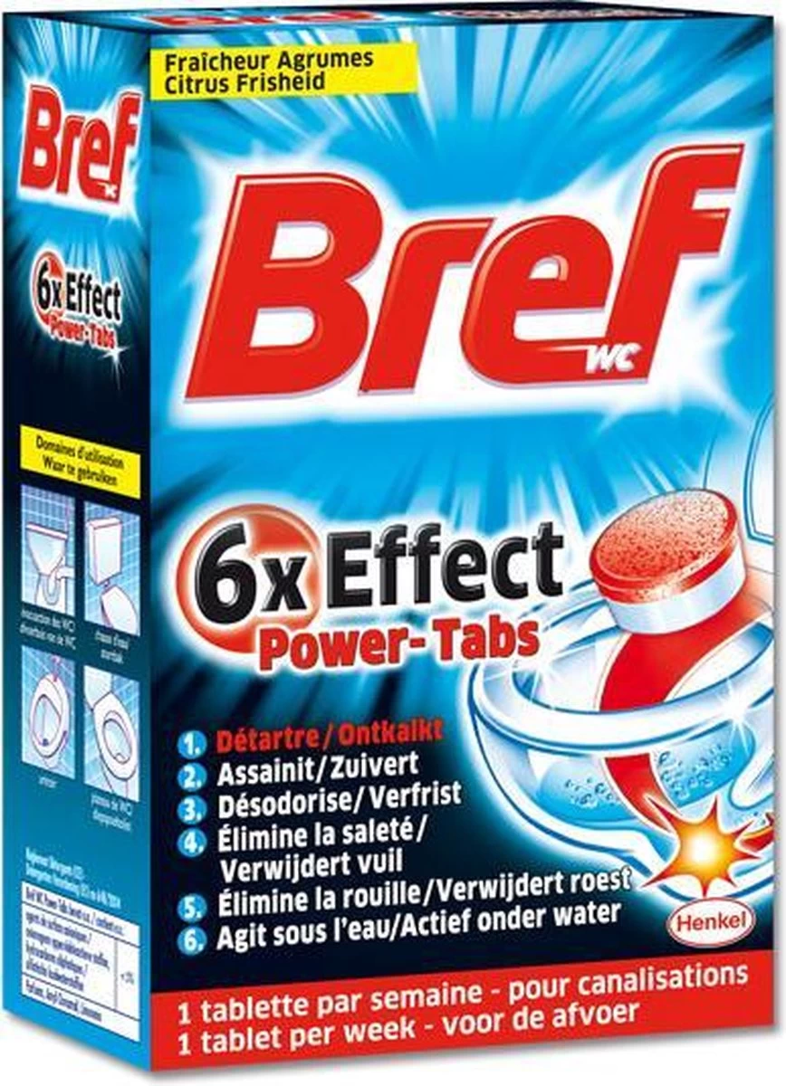 Bref Wc 6x Effect Power-Tabs - 8 Tabs 3 Bref Wc 6x Effect Power-Tabs - 8 Tabs