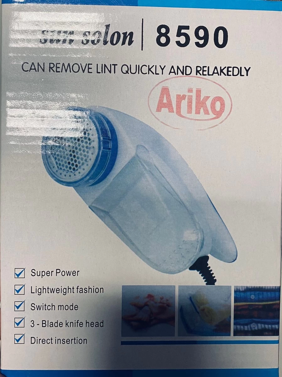 Ariko Pluisjes Verwijderaar - Pluizenverwijderaar - Pluistondeuse - Ontpluizer Voor Kleding - Elektrisch 8 Ariko Pluisjes Verwijderaar - Pluizenverwijderaar - Pluistondeuse - Ontpluizer Voor Kleding - Elektrisch - Afbeelding 6