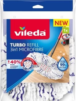 Vileda TURBO 3in1 - Vervanging - Microvezel 19 Vileda TURBO 3in1 - Vervanging - Microvezel -Schoonmaakmiddelen 900x1200
