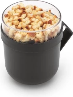 Brabantia Make & Take Soepbeker - 0,6 L - Kunststof - Dark Grey 25 Brabantia Make & Take Soepbeker - 0,6 L - Kunststof - Dark Grey -Schoonmaakmiddelen 904x1200 3