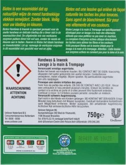 Biotex Waspoeder Handwas & Inweek - 750 Gram -Schoonmaakmiddelen 920x1200