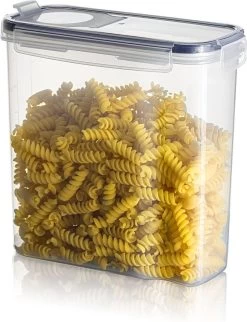 TNM Luxe Luchtdichte Voorraadbussen Set Zwart (4x2,5L), Voorraadpotten, Voedselcontainer Met Deksel, Vershouddoos -Schoonmaakmiddelen 920x1200 3