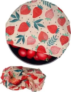 Bijenwas Wraps (Bijenwas Doek) - "rode Aardbei" Set Van 3 - 1S, 1M, 1L - Beeswax Wraps - Herbruikbaar Boterhamzakje - Bee Wrap - Beewax - Bijenwasdoek - Zero Waste - Duurzaam Cadeau 16 Bijenwas Wraps (Bijenwas Doek) - "rode Aardbei" Set Van 3 - 1S, 1M, 1L - Beeswax Wraps - Herbruikbaar Boterhamzakje - Bee Wrap - Beewax - Bijenwasdoek - Zero Waste - Duurzaam Cadeau -Schoonmaakmiddelen 930x1200 2