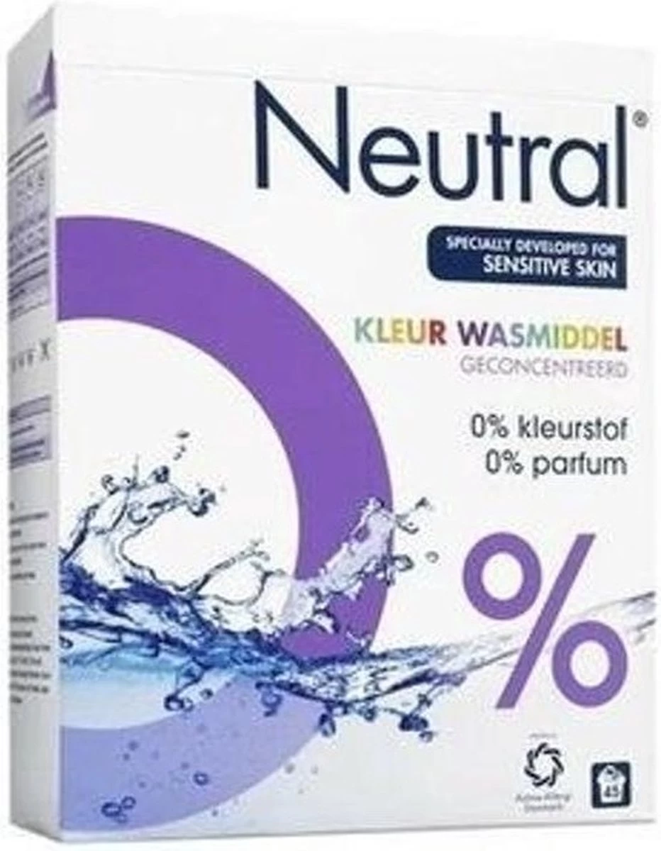 Neutral Kleur Waspoeder - 45 Wasbeurten 4 Neutral Kleur Waspoeder - 45 Wasbeurten - Afbeelding 2