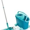 Leifheit Clean Twist M Vloerwisser Ergo Mobiel - Dweil Set Compleet Systeem Met Wieltjes - 33 Cm - 6 Liter