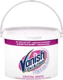Vanish Oxi Action Crystal White Base Poeder - Voor Witte Was - 2,4 Kg -Schoonmaakmiddelen 958x1200 2
