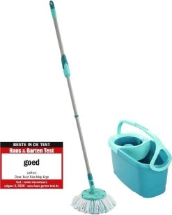 Leifheit - Clean Twist Disc Mop Ergo - Dweil Set Compleet -Schoonmaakmiddelen 958x1200