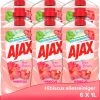 Ajax® Ajax Allesreiniger Fête Des Fleurs Hibiscus 6 X 1L - Voordeelverpakking -Schoonmaakmiddelen 960x1200 5